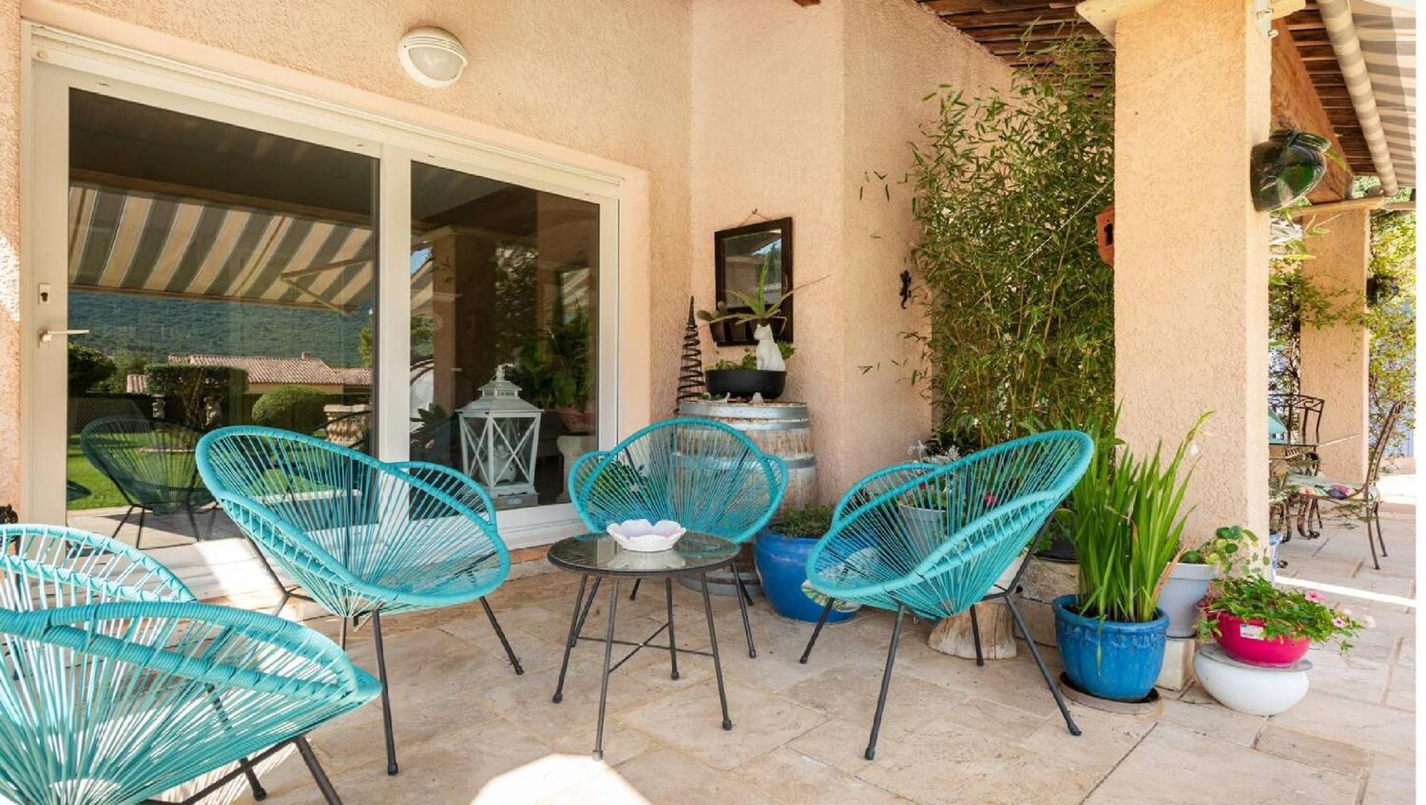 Chambre Et Table D'Hotes Villa Pomponette Nans-les-Pins Ngoại thất bức ảnh