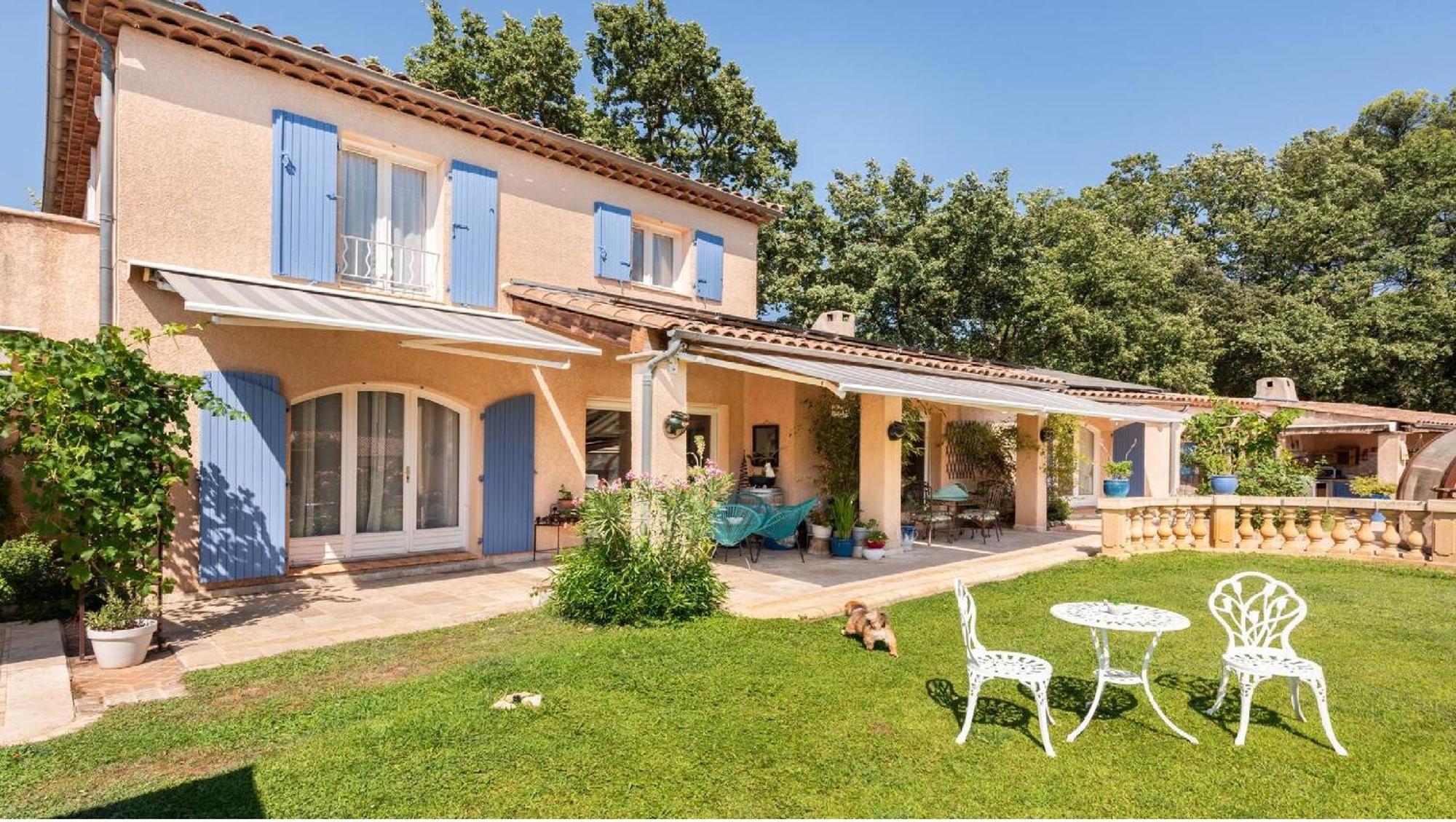 Chambre Et Table D'Hotes Villa Pomponette Nans-les-Pins Ngoại thất bức ảnh